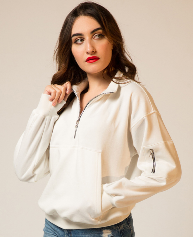 Sweat a Col Zippe