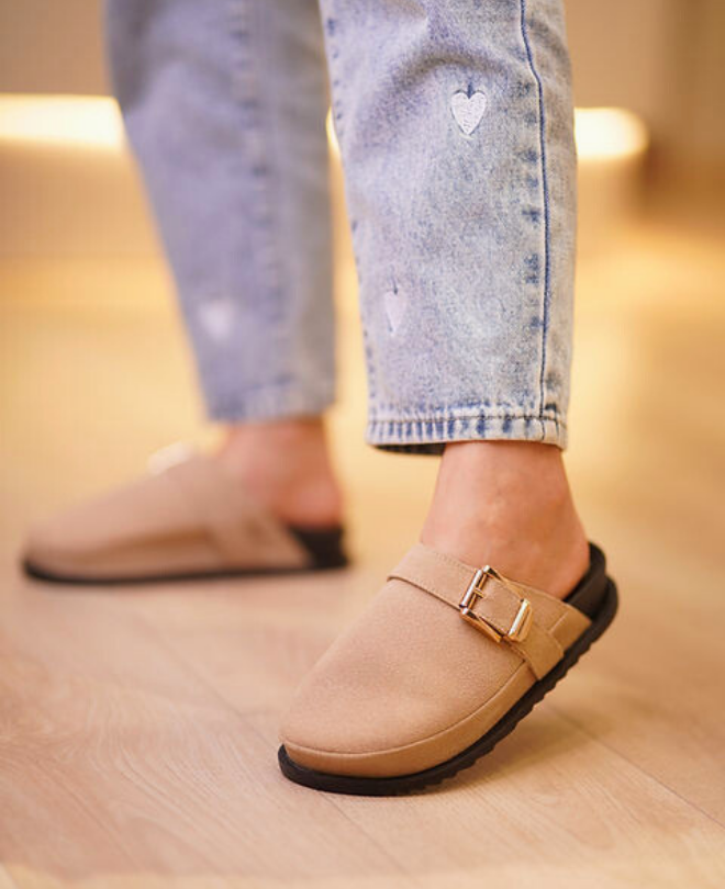 Mule Suède Daim