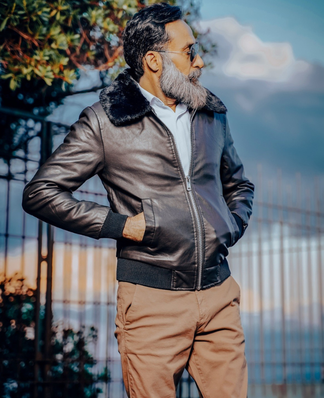 Ad. Mall - Bagotti - Veste Simili Cuir