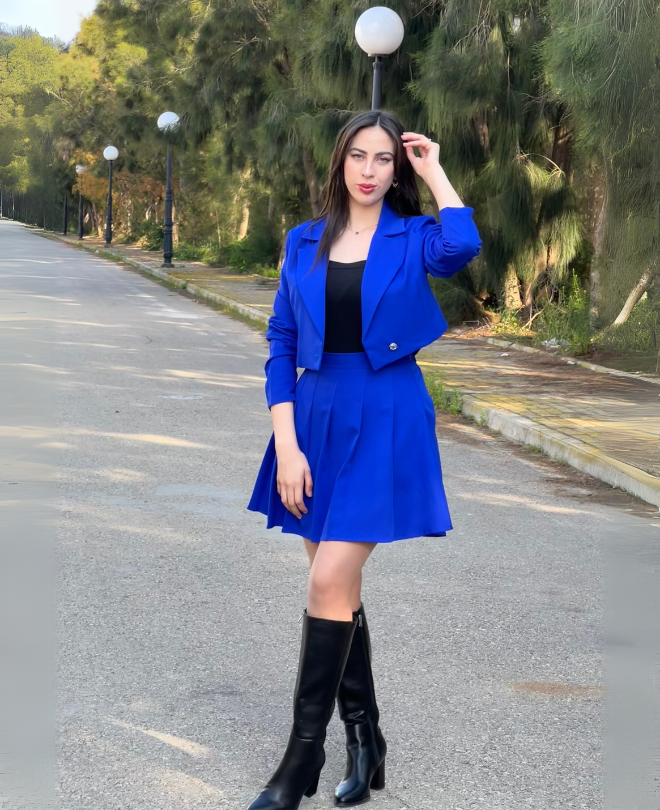Ensemble Fluffy Chic