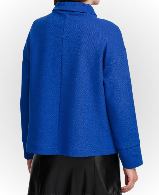 Blouse à Col Montant