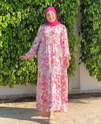 Ad. Mall - Darinette - Robe Fuchsia